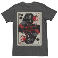 Мужская футболка с игральными картами Star Wars Kylo Licensed Character