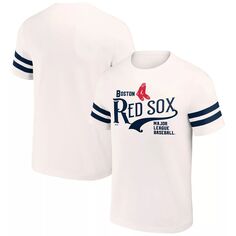 Мужская винтажная футболка Darius Rucker Collection от Fanatics Cream Boston Red Sox Yarn Dye