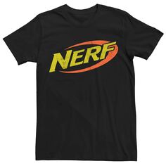 Мужская рваная футболка с логотипом Nerf Classic Licensed Character