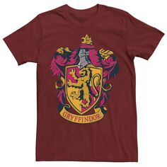 Мужская футболка с гербом Гриффиндора Harry Potter