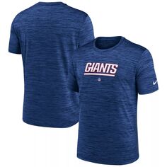 Мужская футболка Royal New York Giants Velocity Performance Nike