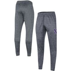 Мужские флисовые брюки-джоггеры с меланжевым рисунком Northwestern Wildcats Under Armour