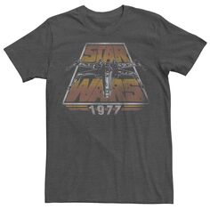 Мужская футболка X-Wing 1977 года с винтажным рисунком в стиле ретро Star Wars