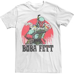 Мужская футболка с плакатом Fett First «Звездные войны» Licensed Character
