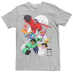 Мужская футболка Big Hero 6 TV Series Robo Team Disney