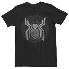 Мужская футболка с логотипом Marvel Spider-Man Web Licensed Character