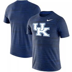 Мужская футболка Royal Kentucky Wildcats Big &amp; Tall Velocity Space-Dye Performance Nike