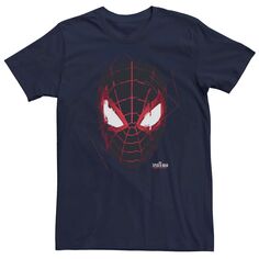 Мужская футболка с маской «Человек-паук Майлз Моралес» Marvel