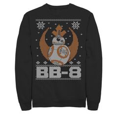 Мужская толстовка с рождественским свитером BB-8 Star Wars