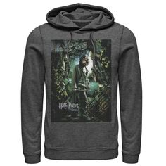 Мужской пуловер с капюшоном и рисунком «Узник Азкабана Сириус», черный портрет Harry Potter