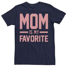 Мужская футболка Fifth Sun с надписью «Мама моя любимая», Синяя Licensed Character, синий