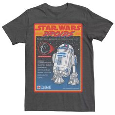 Мужская футболка с рекламным плакатом Droids R2-D2 Star Wars