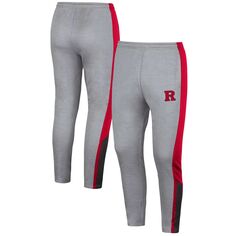 Мужские серые брюки Rutgers Scarlet Knights Up Top Colosseum