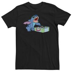 Мужская футболка с плакатом Lilo &amp; Stitch Dj Stitch Disney