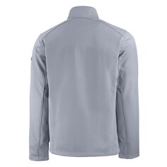 Мужская куртка Evoke Eco Softshell из переработанного материала с полной молнией Cutter &amp; Buck, темно-синий