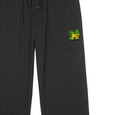 Мужские пижамные брюки с логотипом MTV Botanical Cactos Licensed Character