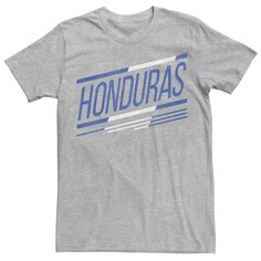 Мужская футболка с логотипом в косую полоску Gonzales Honduras Licensed Character