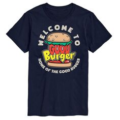 Футболка с рисунком Big &amp; Tall Good Burger License, синий