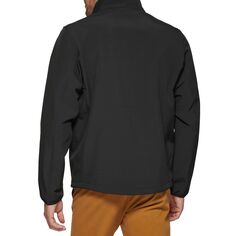 Мужская куртка Softshell с воротником-стойкой, Черная Dockers, черный