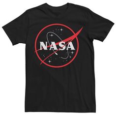 Мужская футболка NASA Galaxy Crest Licensed Character