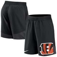 Мужские черные эластичные шорты Cincinnati Bengals Performance Nike