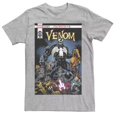 Мужская футболка Venom Lethal Pileup с обложкой комиксов Marvel