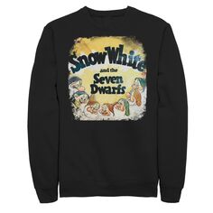 Мужской винтажный пуловер «Белоснежка и семь гномов» Licensed Character