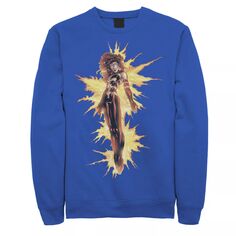 Мужской флисовый пуловер с рисунком «Люди Икс» Phoenix Jean Grey On Fire Marvel