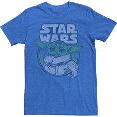 Мужская футболка с портретом «Звездные войны» «Мандалорец» и «Малыш Йода» Licensed Character