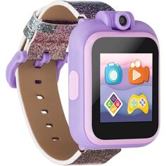 Детские умные часы PlayZoom 2 и наушники с блестящими бантиками iTouch