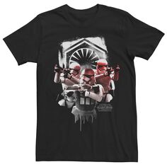 Мужская футболка с рисунком Troopers Trooping Star Wars
