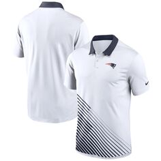 Мужская белая футболка-поло New England Patriots Vapor Performance Nike