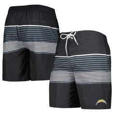 Мужские спортивные шорты Carl Banks Black Los Angeles Chargers Coastline Volley Swim Shorts G-III