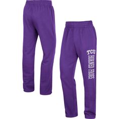 Мужские фиолетовые брюки TCU с надписью Horned Frogs Colosseum