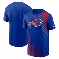 Мужская модная футболка Royal Buffalo Bills Yard Line Asbury Nike