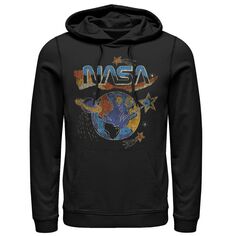 Мужская толстовка с рисунком NASA Planet Space и рисунками в виде рисунков Licensed Character