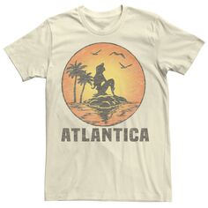 Мужская футболка Русалочка Atlantica Disney