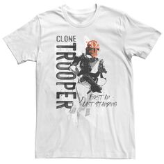 Мужская футболка с рисунком солдата «Войн клонов» Star Wars