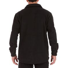 Мужская куртка-рубашка на флисовой подкладке из шерпы Smith&apos;s Workwear, черный