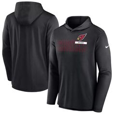 Мужской черный пуловер с капюшоном Arizona Cardinals Performance Team Nike