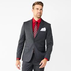 Мужской комплект из классической рубашки узкой крои, нагрудной платки и галстука, сделанный на заказ Bespoke, серый