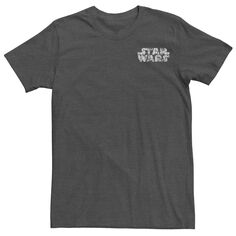 Мужская футболка с логотипом на груди и надписью «Комиксы» Star Wars