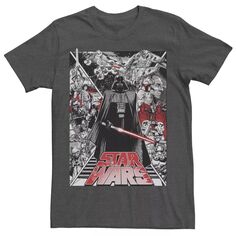 Мужская футболка с рисунком X-Wars Star Wars