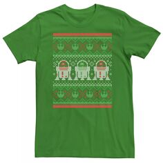 Мужской свитер R2-D2 Ugly Christmas Sweater Tee Rebel Star Wars