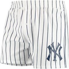 Мужские спортивные белые боксеры New York Yankees Vigor Concepts