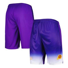 Мужские фирменные фиолетовые шорты Phoenix Suns Fadeaway Fanatics