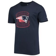 Мужская темно-синяя футболка New England Patriots Stadium New Era
