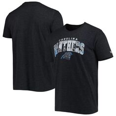 Мужская футболка с рисунком Black Carolina Panthers Training Collection New Era