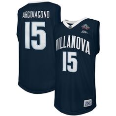 Мужской оригинальный ретро-бренд Ryan Arcidiacono Navy Villanova Wildcats 2016 Мужской баскетбольный турнир NCAA «Финал четырех мартовского безумия» памятный классический трикотаж