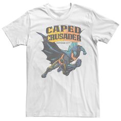 Мужская футболка с накидкой «Бэтмен» Crusader Gotham City DC Comics
